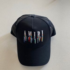 Amiri paint drip Cap Hat
